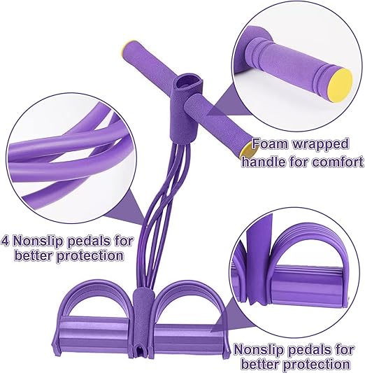Multifunction Pedal Resistance Band Trainer
