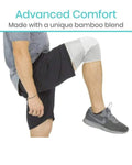 Bamboo Yarn Knee Brace for Men & Women — Pain Relief & Gym Support