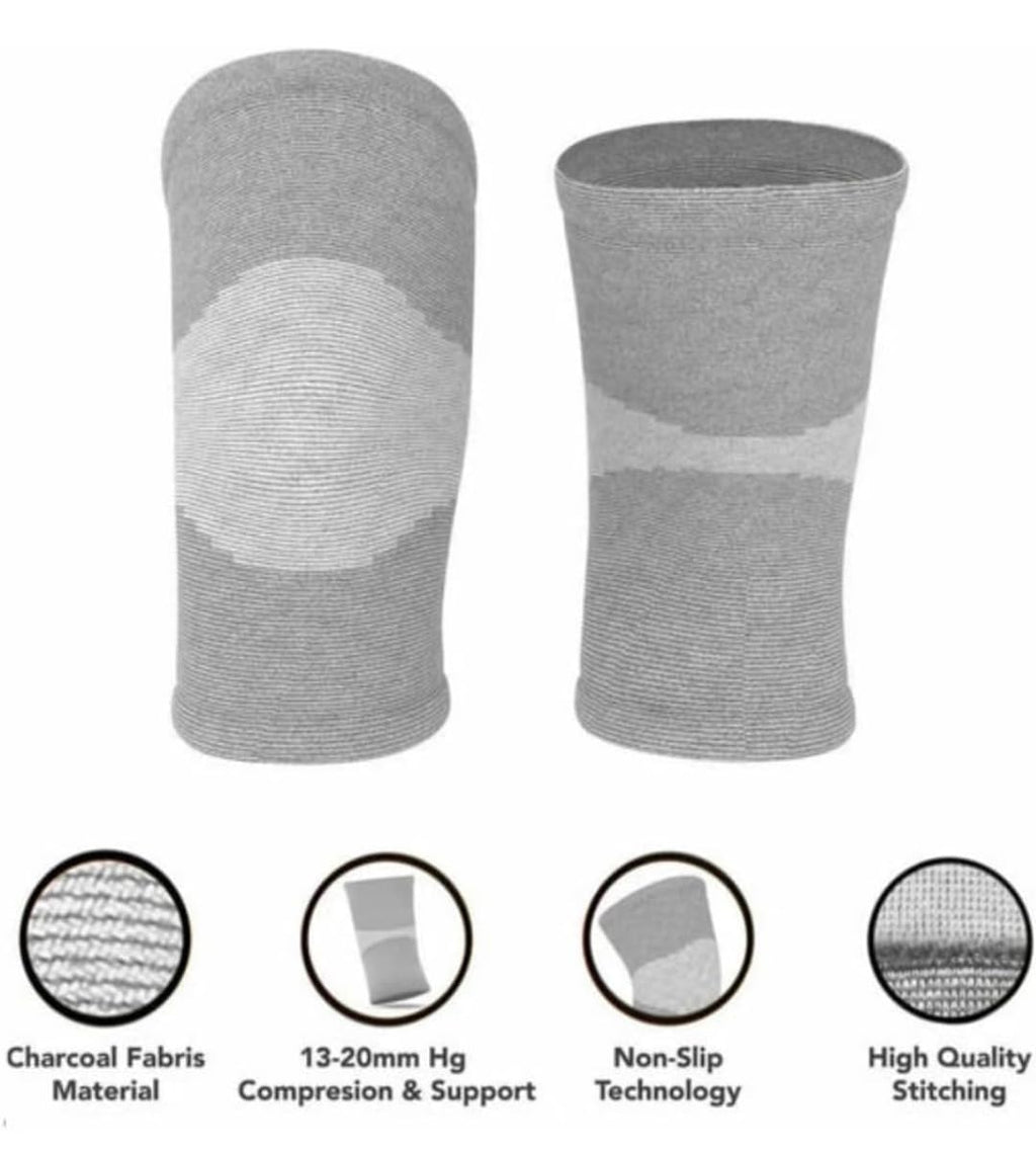 Bamboo Yarn Knee Brace for Men & Women — Pain Relief & Gym Support