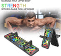 Foldable Push Up Stand Board — Multifunctional Home Gym Equipment