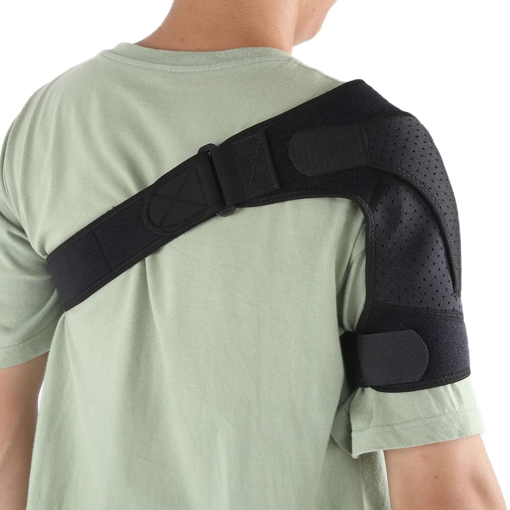One-Shoulder Protector – Reversible, Lightweight & Adjustable with Bandage for Pain Relief | RAREDEALs