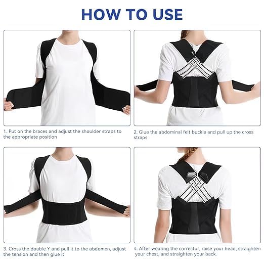 Posture Corrector Shoulder Belt For Men & Women