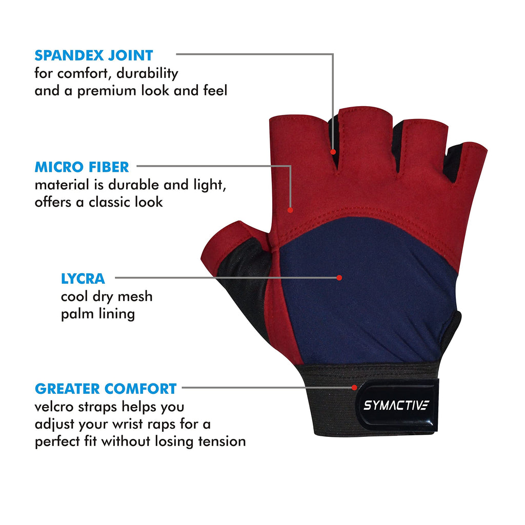 Symactive Gym Training Gloves — Grip, Lift & Protect Your Hands