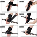 Weight Lifting Training Gym Wrist Strap Support (Black) | RAREDEALs