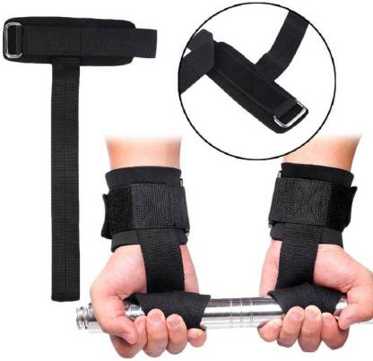 Weight Lifting Training Gym Wrist Strap Support (Black) | RAREDEALs