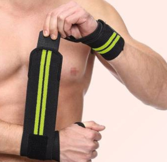Wrist Supporter for Gym - Wrist Pain Relief, Weightlifting, CrossFit & Sports Support for Men & Women