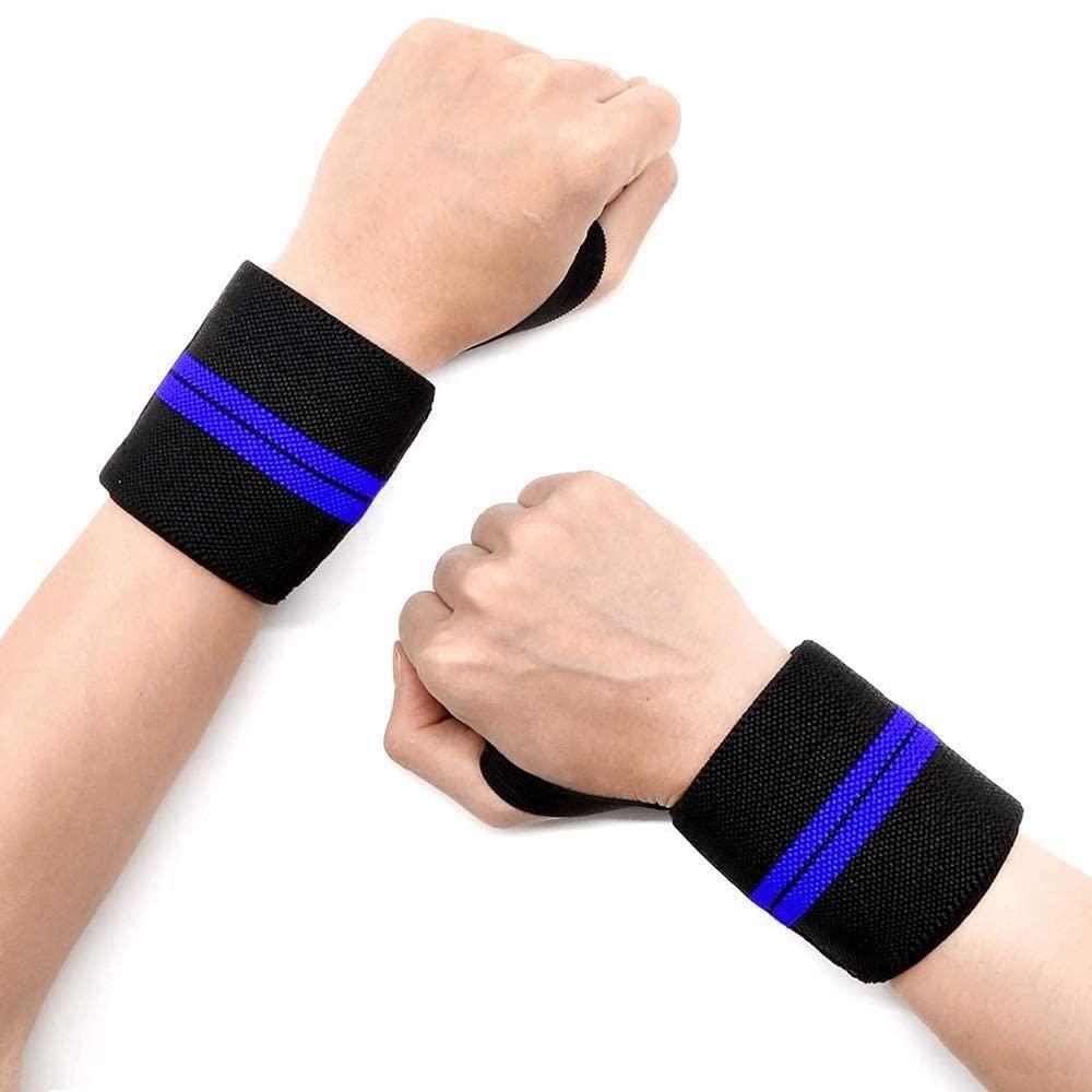 Wrist Supporter for Gym - Wrist Pain Relief, Weightlifting, CrossFit & Sports Support for Men & Women